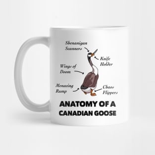 Anatomy of a Canadian Goose Mug